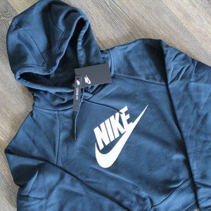 NWT‎ NIKE WOMEN'S CROPPED HOODIE SWEATSHIRT L XL